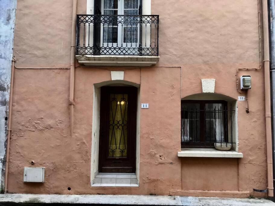 Historic French Townhouse Villa Saint-Thibéry Exterior foto